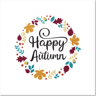 Happy Autumn Posters and Art